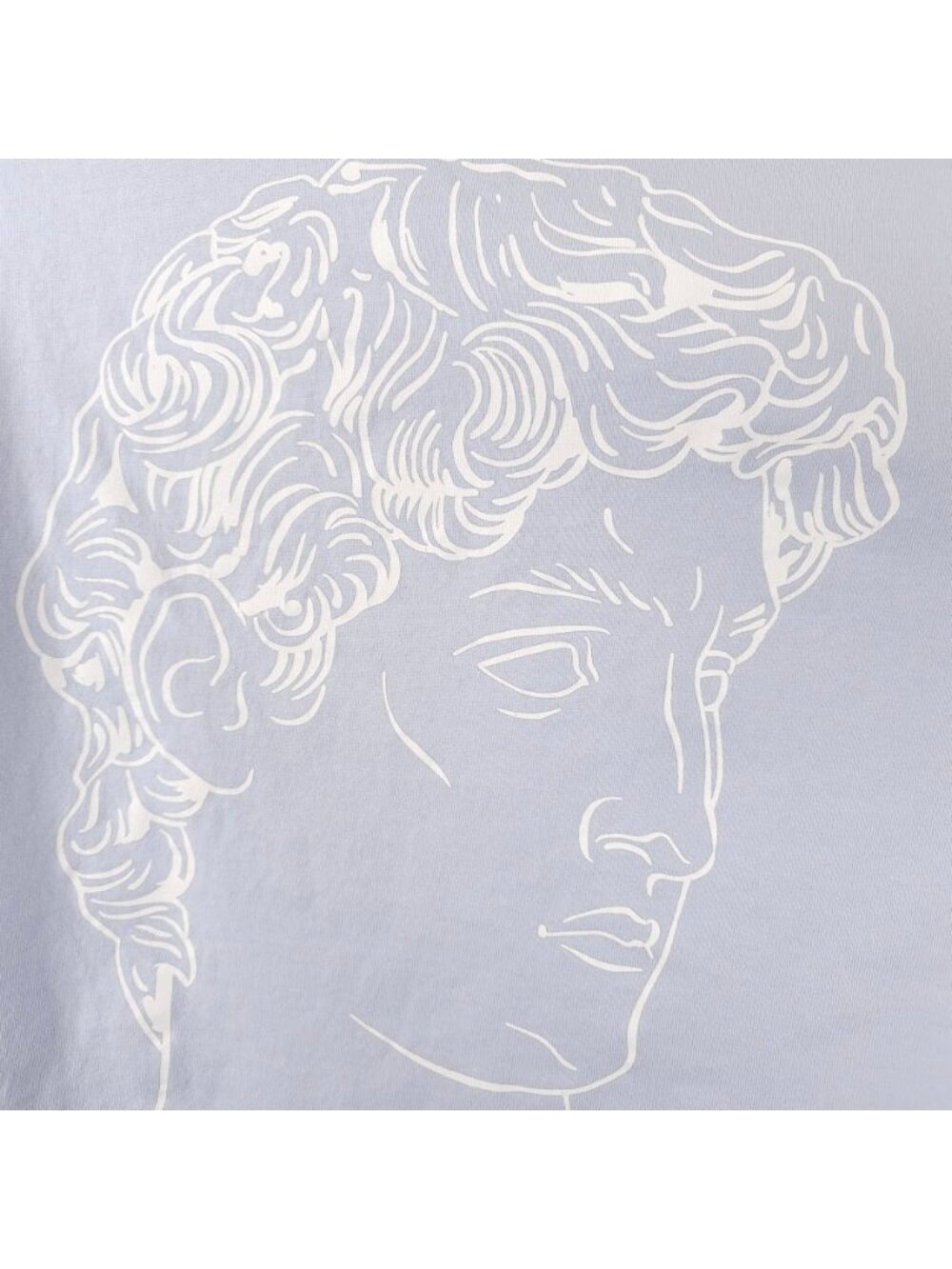 David Michelangelo T Shirt Mens Size Large Blue Relaxed Fit Art Tee - Picture 5 of 7